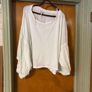 Free People Real Deal Tee Size Medium 100% Cotton